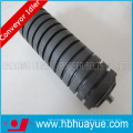 Black Rubber Ring Roller, Impact Rubber Ring Conveyor Idler